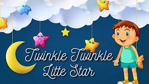 Twinkle Twinkle Little Star with Lyrics | Nursery Rhymes songs for childrens (kids)