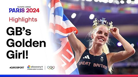 Great Britain's Keely Hodgkinson storms to 800m gold in Paris / Paris2024 Olympics