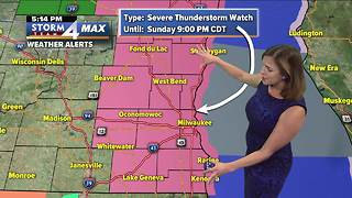 Meteorologist Jesse Ritka's Sunday evening Storm Team 4cast