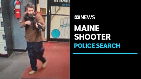 Gunman still on the run in America following mass shooting in Maine | ABC News