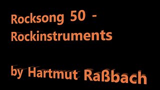 Rocksong 50 - Rockinstruments in Lightshow © Music Hartmut Raßbach