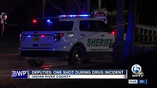 1 shot, 4 others hurt in Indian River County