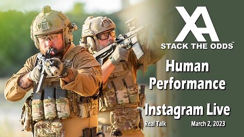 Xray Alpha Instagram Live - March 2, 2023 - Human Performance with Jake Labhart