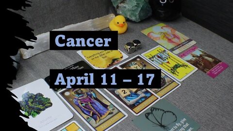 Cancer, Live Your Truth. April 11 - 17 Weekly Tarot Reading