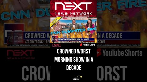 Crowned Worst Morning Show in A Decade #shorts