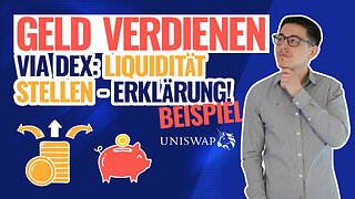 Liquidität auf DEX bereitstellen und damit Geld verdienen | Wie funktioniert es? Risiken, Verdienst