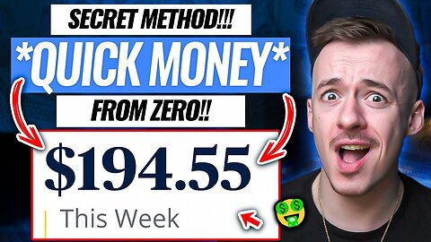 300 How To Make Money QUICK MONEY Online Starting From ZERO Make Money Online FAST