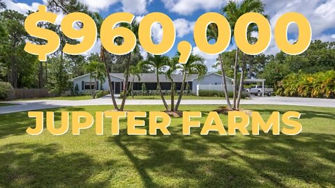 Tour This Jupiter Florida Pool Home With 1 Acre Of Land, Luxury Real Estate 2022