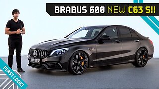 New Brabus 600!! The C63S Facelift Upgrade!! First Look