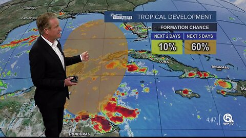 System expected to enter Gulf of Mexico, could become tropical depression