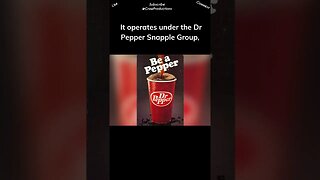 Dr Pepper is not owned by the Coca Cola Company or PepsiCo in the United States #drpepper #shorts