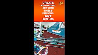 Top 4 Essential Art Supplies Every Artist Must Have *