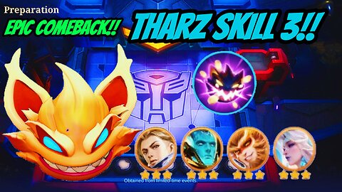 MAGIC CHESS || MLBB|| THARZ SKILL 3