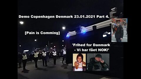 Demo Copenhagen Denmark 23.01.2021 Part 4