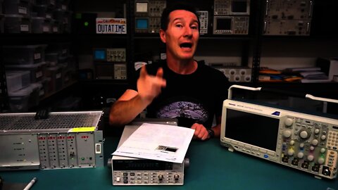 eevBLAB #8 - New Tektronix AGO3000 Oscilloscope