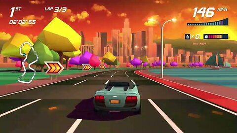 Horizon Chase Turbo (PC) - Adventures Mode: Fancy Grey Adventure