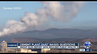 Cement plant dust raises questions