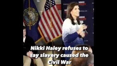 NIKKI HALEY AND SLAVERY