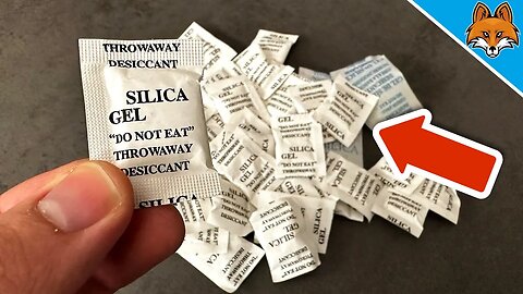 You'll Never Throw Away Silica Gel Packets Again💥(INCREDIBLE uses)🤯