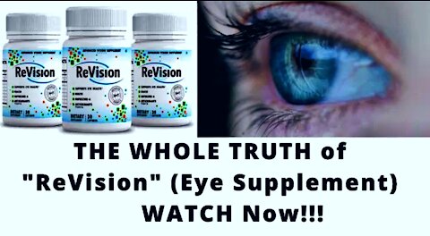 REVISION EYE SUPPLEMENT REVIEW- Revision Supplement Work?