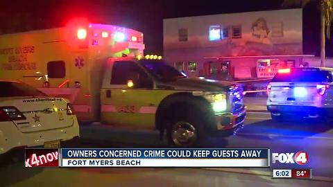 Surveillance video captures stabbing on Fort Myers Beach