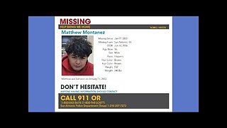 #Missing #Anniversary | Matthew Montanez | 01/17/22