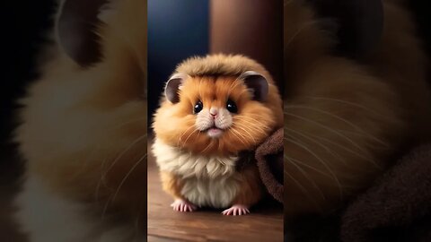 Chewbacca As A Cute Hamster #shorts