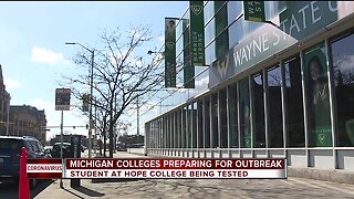 Michigan colleges preparing for coronavirus outbreak