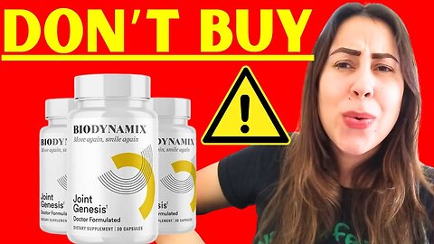 JOINT GENESIS (❌NEW ALERT❌) JOINT GENESIS REVIEWS - BIODYNAMIX JOINT GENESIS