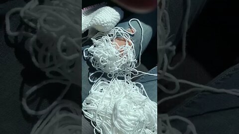 Road trip crochet: Expectation vs. reality (spoiler alert: there was yarnbarf)