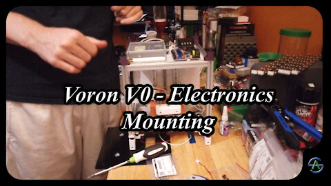 Voron V0 Build - E13 - Electronics Mounting