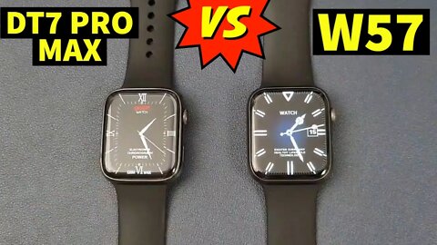 DT7 PRO MAX VS W57 IWO 15 Pro Max Smart watch