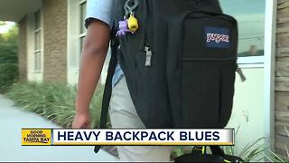 Beware of backpacks: 14,000 kids treated yearly for injuries