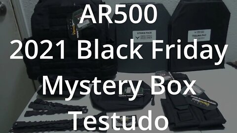 AR500 2021 Black Friday Mystery Box - Testudo - L2Survive with Thatnub