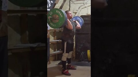 125 kg / 275 lb - Power Clean + Push Press - Weightlifting Training