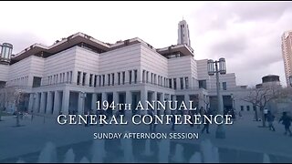 Sunday Afternoon Session | April 2024 General Conference