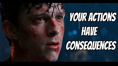 Your Actions Have Consequences - Spider-Man Meme #spiderman #farfromhome