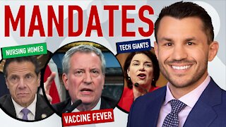 Vaccine Mandates in CA, NY & More, Klobuchar’s Health Misinformation Act, Cuomo’s Nursing Homes