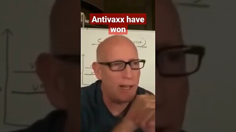 Scott Adams just broke the internet. "The anti-vaxxers clearly won, you're the winners!"