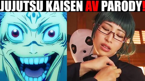 JUJUTSU KAISEN JAV ADULT PARODY CHIJUTSU KAISEN! Definitely Strange And Hilarious Yet Sexy! #Shorts