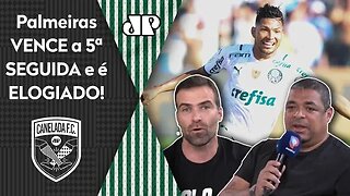 "O Palmeiras tá MUITO BEM! E isso é PÉSSIMO pro Flamengo!" Veja DEBATE após 2 a 0 no Santos!