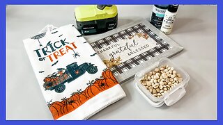 Dollar Tree DIY || Halloween Decor || Just 1 EASY Craft!