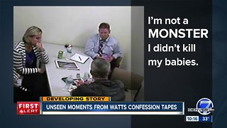Unseen moments from the Chris Watts confession tapes