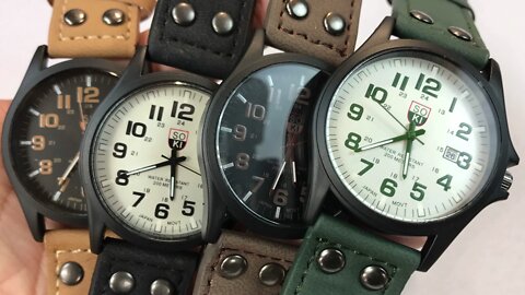 SOKI Vintage Classic Date Sport Watch Review