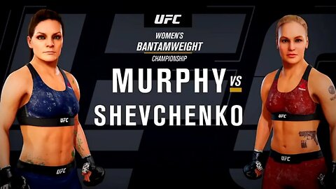 EA Sports UFC 3 Gameplay Valentina Shevchenko vs Lauren Murphy