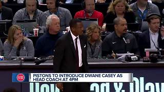 Detroit Pistons hire Dwane Casey as new head coach