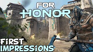 For Honor 2020 First Impressions "Is It Worth Playing?"