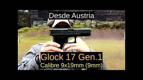 En español: Glock 17 Gen.1 -Calibre 9x19mm (9mm)