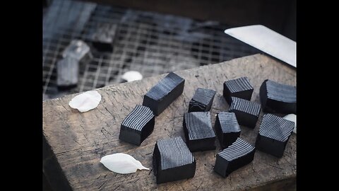 Charcoal Making - Testing Blacksmithing Charcoal