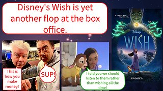 Disney's Wish is yet another flop at the box office.